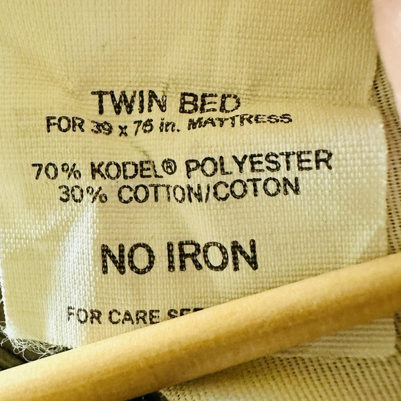 Vintage 1980s 1990s Dinosaur TWiN SHEET SET Primary Colors Springs Industries - Picture 9 of 10